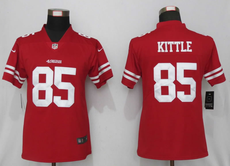 Women Nike San Francisco 49ers 85 Kittle Red Vapor Untouchable Limited Jersey,We sell and wholesale Women Nike San Francisco 49ers 85 Kittle Red Vapor Untouchable Limited Jersey on line form chian!